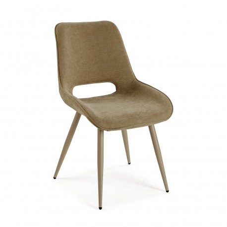 CHAISE TAPISSÉE NILO BEIGE