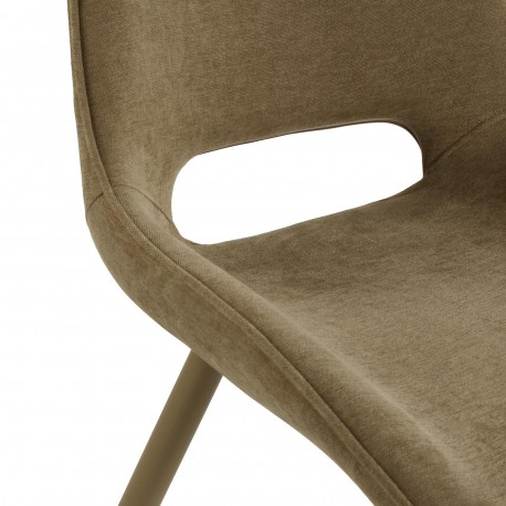 CHAISE TAPISSÉE NILO BEIGE
