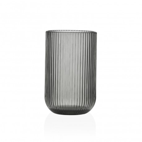 VERRE RAYÉ GRIS 400ML