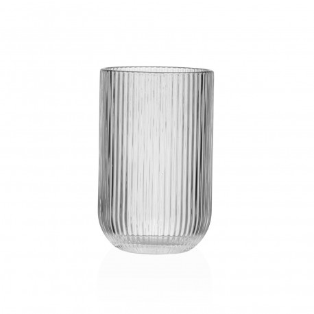 VERRE RAYÉ TRANSPARENT 400ML