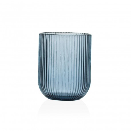 VERRE RAYÉ BLEU 250ML