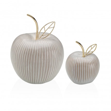 STATUETTE CÉRAMIQUE POMME BLANCHE PETITE