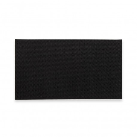 PAILLASSON RAYURES NOIR 40X70