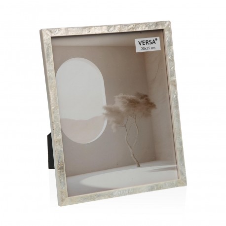 CADRE PHOTO COQUILLE BLANCHE 20X25