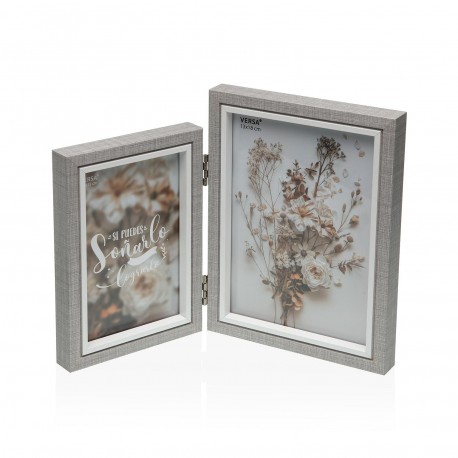 CADRE PHOTO BOIS MAGY DOUBLE 10X15 + 13X18